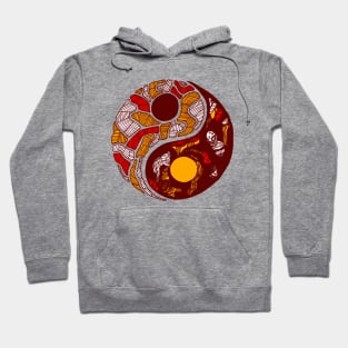 Orad Abstract Yin Yang Hoodie